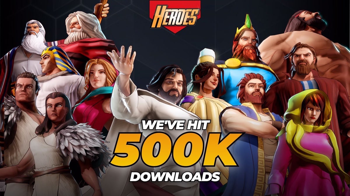 Heroes Reaches Half a Million Downloads